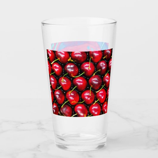 Kirschen Glas (Vorderseite)