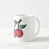 Kirschen Kaffeetasse (VorderseiteRechts)