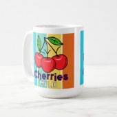 Kirschen Kaffeetasse (Vorderseite Links)