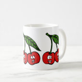 Kirschen Kaffeetasse (VorderseiteRechts)
