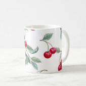 Kirschen Kaffeetasse (VorderseiteRechts)