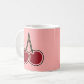 Kirschen Kaffeetasse (Vorderseite Links)