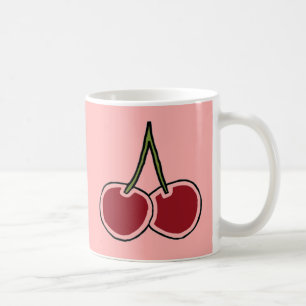 Kirschen Kaffeetasse