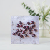 Kirschen Karte (Stehend Vorderseite)