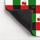 Kirschen, Kirschen, Kirschen, Kirschen Mousepad (Ecke)