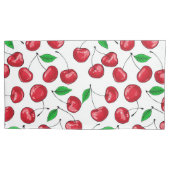 Kirschen Kissenbezug (Vorderseite-Links)