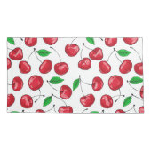 Kirschen Kissenbezug (Rückseite-Links)