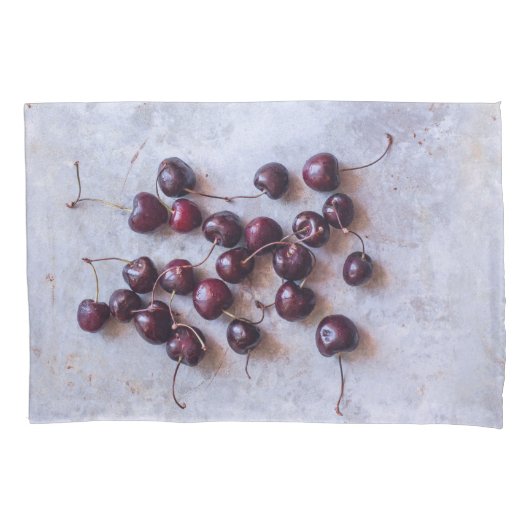 Kirschen Kissenbezug (Vorderseite)