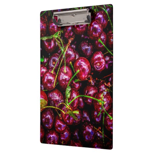 Kirschen Klemmbrett (Links)