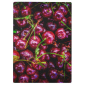 Kirschen Klemmbrett (Rückseite)