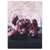 Kirschen Klemmbrett (Rückseite)