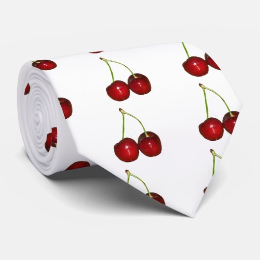 Kirschen Krawatte (Gerollt)