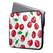 Kirschen Laptopschutzhülle (Vorderseite Links)