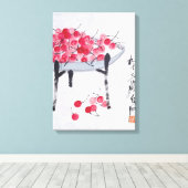 Kirschen Leinwanddruck (Insitu (Holzboden))