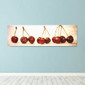 Kirschen Leinwanddruck (Insitu (Holzboden))