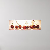 Kirschen Leinwanddruck (Vorderseite)