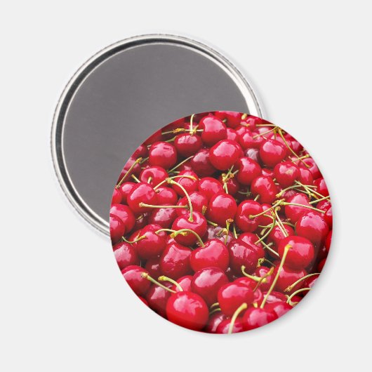 Kirschen Magnet (Vorderseite/Rückseite)
