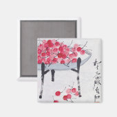 Kirschen Magnet (Vorderseite/Rückseite)