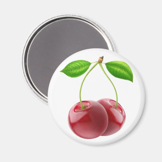 Kirschen Magnet (Vorderseite/Rückseite)