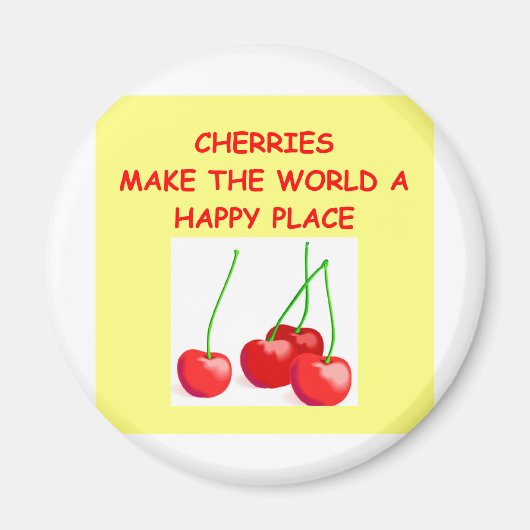 Kirschen Magnet (Vorne)