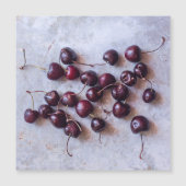 Kirschen Magnetkarte (Vorderseite)