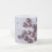 Kirschen Mattglastasse (Vorderseite Links)