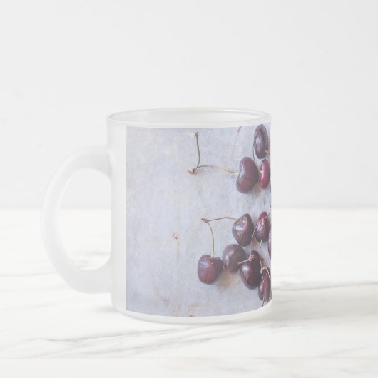 Kirschen Mattglastasse (Links)
