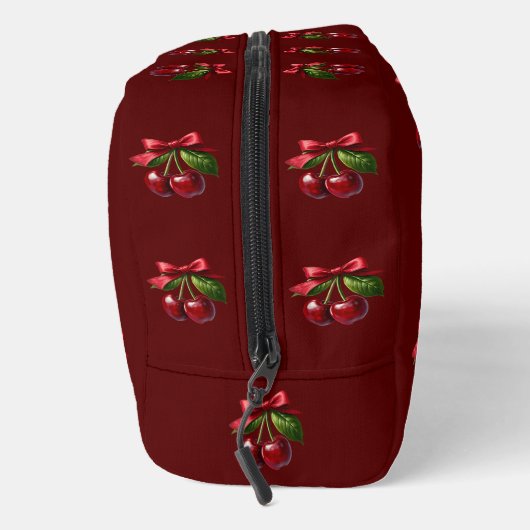 Kirschen mit A Bow Waschbeutel (Rechts)