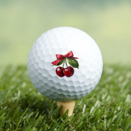 Kirschen mit Bow Golfball