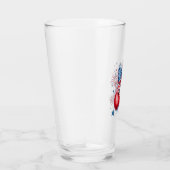 Kirschen mit Coquette Bow 4. Juli Amerikaner Glas (Rechts)