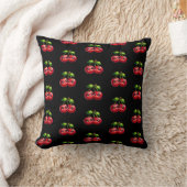 Kirschen mit Smiley Kissen (Decke)