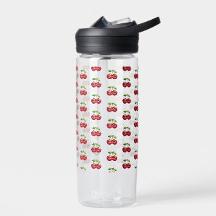 Kirschen mit Smiley Trinkflasche
