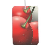 Kirschen mit Taubentropfen Autolufterfrischer (Vorderseite)