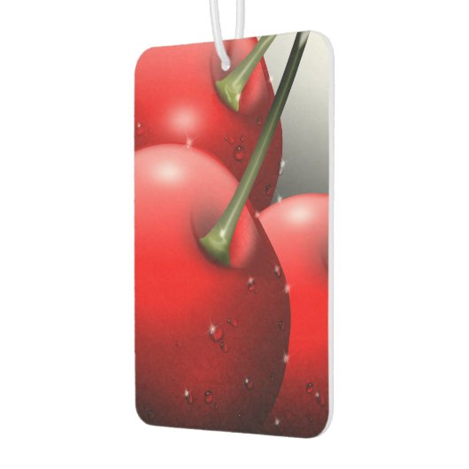 Kirschen mit Taubentropfen Autolufterfrischer (Links)