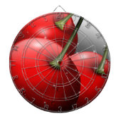 Kirschen mit Taubentropfen Dartscheibe (vorne)