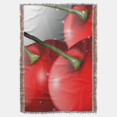 Kirschen mit Taubentropfen Decke (Vorderseite Vertikal)