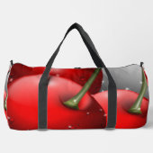 Kirschen mit Taubentropfen Duffle Bag (Vorderseite)