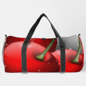 Kirschen mit Taubentropfen Duffle Bag (Rückseite)