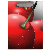 Kirschen mit Taubentropfen Klemmbrett (Vorderseite)