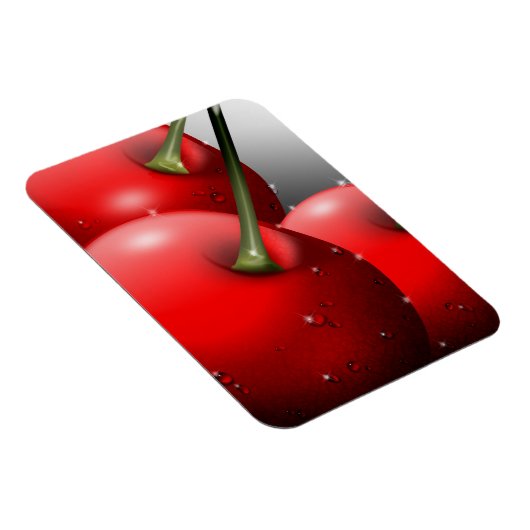 Kirschen mit Taubentropfen Magnet (Rechte Seite)