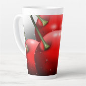 Kirschen mit Taubentropfen Milchtasse (Linke Ecke)