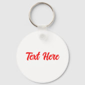 Kirschen mit Taubentropfen Schlüsselanhänger (Rückseite)