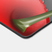 Kirschen mit Taubentropfen Schreibtischunterlage (Ecke)