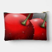 Kirschen mit Taubentropfen Zubehörtasche (Rückseite)