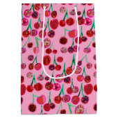Kirschen Mittlere Geschenktüte (Rückseite)
