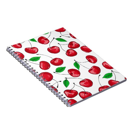 Kirschen Notizblock (Rechte Seite)