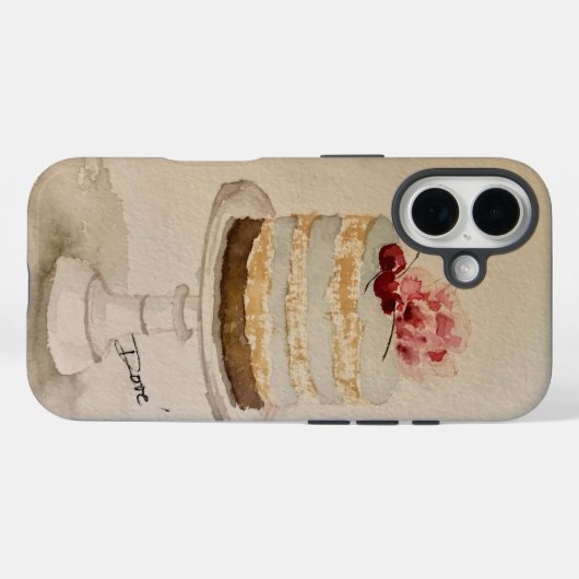 Kirschen oben Case-Mate iPhone hülle (Rückseite (Horizontal))