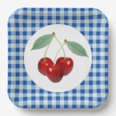 Kirschen  pappteller (Vorderseite)