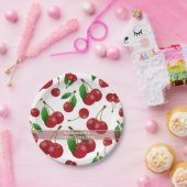 Kirschen Pappteller (Party)