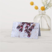 Kirschen Platzkarte (Rückseite)